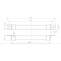 Запобіжник ETI 002625213 CH SU 10x85 gPV 8A 1500V (30kA)