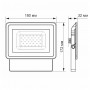 LED прожектор Videx Fe 30Вт 5000K (VL-Fe305W)