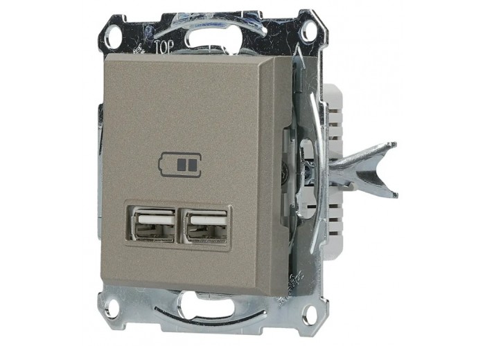 USB розетка Schneider Electric Asfora EPH2700269 (бронза)