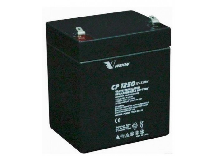 Акумуляторна батарея Vision CP 12В 5 AH