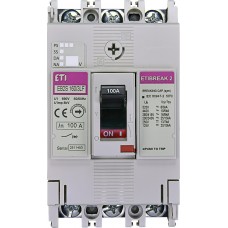 Промышленный автоматический выключатель ETI ETIBREAK EB2S 160/3LF (4671810)