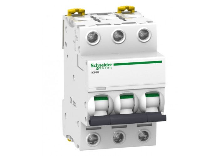 Автоматический выключатель Schneider Electric A9F89316 iC60H 3P 16A C