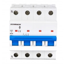 Автоматичний вимикач Schrack BM617425 6кА 25А 4P C