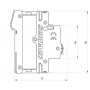 Автоматичний вимикач Schrack BM617425 6кА 25А 4P C