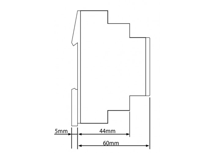 Багатофункціональне реле Schrack ZR5B0025 12-240В AC/DC 8А
