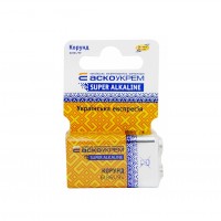 Батарейка лужна Аско-Укрем Корунд.6LR61.SC1 (вакуум 1шт)