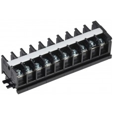 Блок затискачів IEK YZN43-10-006-K02 БЗН TK-040 6мм² 40А 10 пар на DIN-рейку