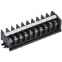 Блок затискачів IEK YZN43-10-006-K02 БЗН TK-040 6мм² 40А 10 пар на DIN-рейку