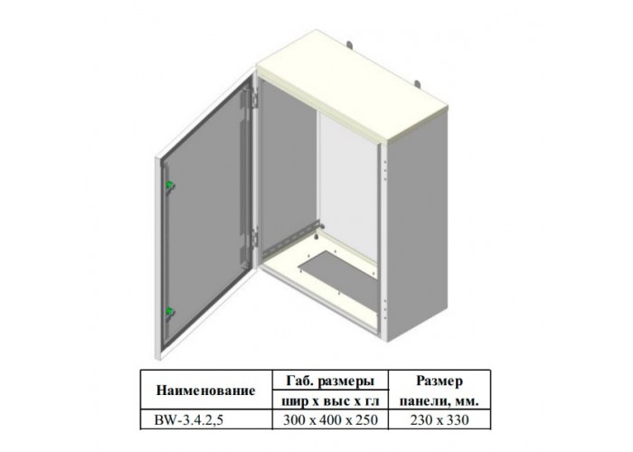 Бокс монтажный Билмакс BW- 3.4.2,5