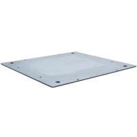 Глуха кришка Hager FZ881WE для шаф Univers IP41/I 1,5х350x400мм