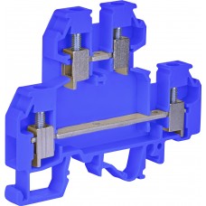 Гвинтова нейтральна клема ETI 003901278 4 мм VS 4 NA N 4 мм ( синя)