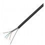Кабель Logicpower Cat. 5e UTP 4x2x0.50мм CU 305м. зі сталевим дротом 1x1.4мм