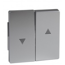 Клавіша Schneider Electric Aquadesign MTN343460 для ролетного вимикача, «під алюміній»