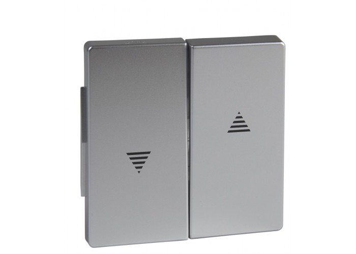 Клавиша Schneider Electric Aquadesign MTN343460 для роллетного выключателя, «под алюминий»