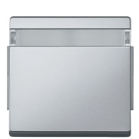 Клавіша Schneider Electric Aquadesign MTN343960 із полем для напису, «під алюміній»