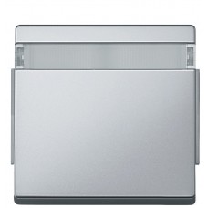 Клавіша Schneider Electric Aquadesign MTN343960 із полем для напису, «під алюміній»