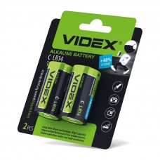 Лужна батарея Videx LR14 C (LR14/C 2pcs BC) 2 шт