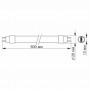 Матова LED лампа Videx T8b 9Вт 6200K 0,6м (VL-T8b-09066)