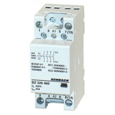 Модульний контактор Schrack BZ326460 24В AC 4НО 25А