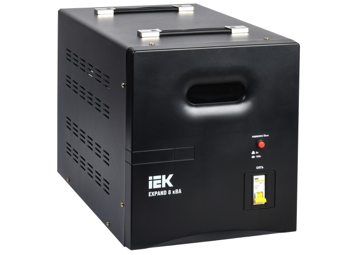 Однофазний стабілізатор напруги IEK EXPAND (IVS21-1-008-11) 8кВА