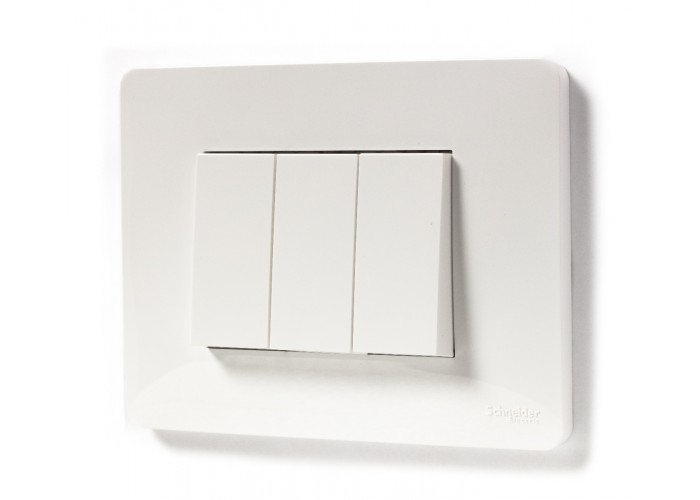 Одноклавишный выключатель Schneider Electric NU310118 (схема 1) 10А 1М (белый)