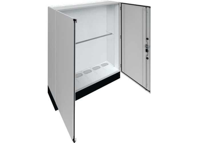 Підлоговий щит Hager FR26H2 Univers IP55/II 1850x1550x400мм із цоколем h=200мм