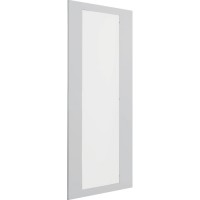 Прозорі двері Hager FZ324XWL Univers IP41 550х2200мм без замка