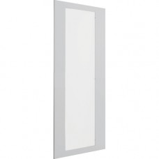 Прозорі двері Hager FZ324XWL Univers IP41 550х2200мм без замка