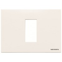 Рамка ABB Zenit 2CLA247100N1101 N2471 BL італійський стандарт 1М (білий)