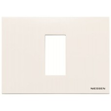 Рамка ABB Zenit 2CLA247100N1101 N2471 BL італійський стандарт 1М (білий)