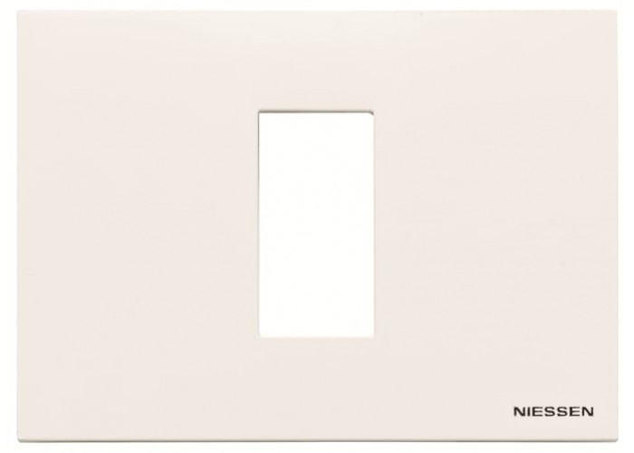 Рамка ABB Zenit 2CLA247100N1101 N2471 BL італійський стандарт 1М (білий)