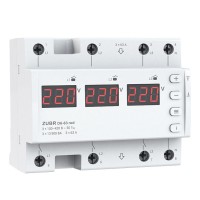 Реле контроля фаз ZUBR D6-63 red 63А (230В/380В)