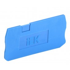Синя заглушка IEK YZN11D-3-ZGL-002-K07 для КПІ 3в-1.5/2.5 на 3 висновки