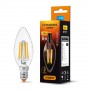 Світлодіодна філаментна лампа Videx Filament C37F E14 6Вт 4100K (VL-C37F-06144)