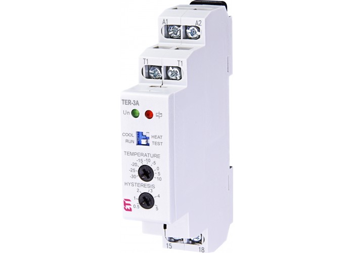 Термореле ETI 002471801 TER-3 А (-30...+10) 24-240 AC/DC (1x16A AC1)