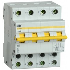 Трипозиційний роз'єднувач IEK MPR10-4-050 ВРТ-63 4P 50А