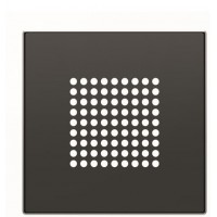 Центральна плата аудіо розетки ABB Sky 2CLA852900A1501 8529 NS (чорний оксамит)