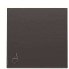 Центральна плата розетки ABB Sky 2CLA858810A1501 8588.1 NS з кришкою (чорний оксамит)