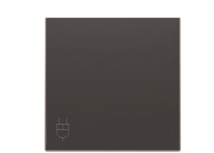 Центральна плата розетки ABB Sky 2CLA858810A1501 8588.1 NS з кришкою (чорний оксамит)