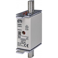 Запобіжник ETI 004181203 NH-000/gG 6A 500V KOMBI