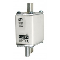 Запобіжник із ударною голкою ETI 004111186 NH-00 K/gG 125 A KOMBI 690V