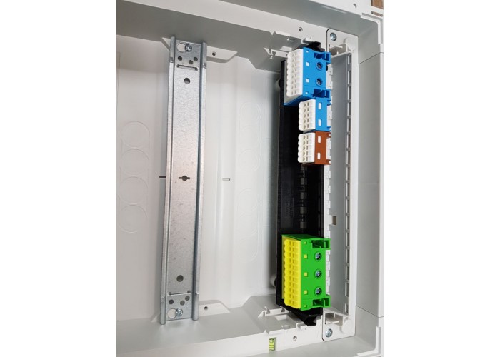 N-клема QiuckConnect Hager VZ455N для щитів Volta (у комплекті 10шт)