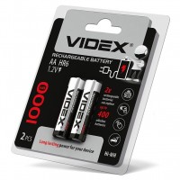 Акумулятор Videx AA 1000мАч (HR6/1000/2DB) 2 шт