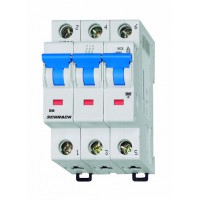 Автоматичний вимикач Schrack BM418306 4,5кА 6А 3P х-ка B