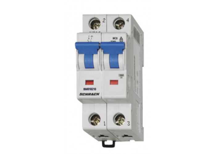 Автоматичний вимикач Schrack BM618250 6кА 50А 2P х-ка B