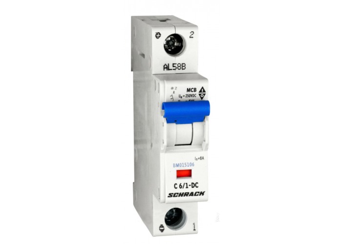 Автоматичний вимикач Schrack Technik BM015106-- 250В DC 6А