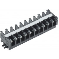 Блок затискачів IEK YZN43-10-010-K02 БЗН TK-060 10мм² 60А 10 пар на DIN-рейку