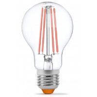 Філаментна фітолампа Videx Filament A60FF E27 8Вт 1200K (VL-A60FF-08271) для рослин