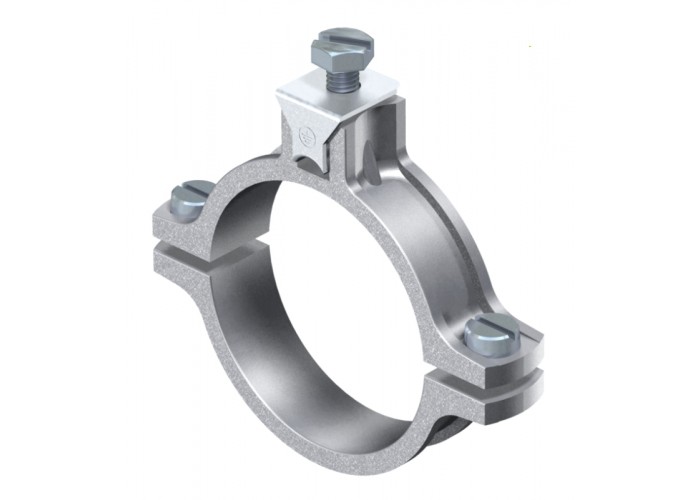 Хомут заземлення OBO Bettermann (5050154) 1 1/2 G (5-10 мкм) з оцинкованої сталі