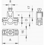 Хомут заземлення OBO Bettermann (5050154) 1 1/2 G (5-10 мкм) з оцинкованої сталі